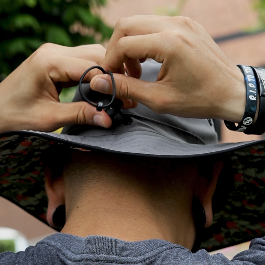 SCOOP BOONIE HAT GRAY CAMO — 4